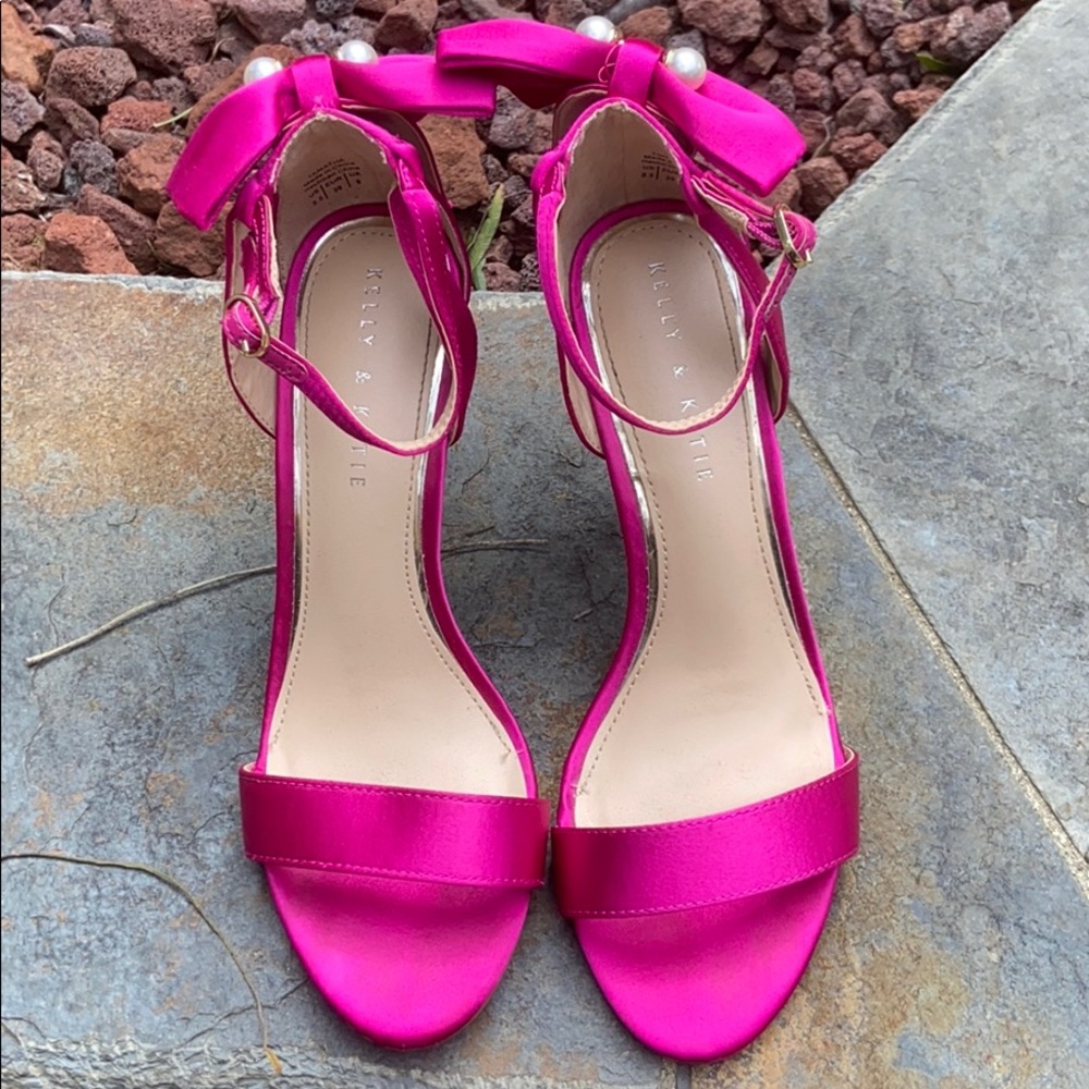 Hot pink Kelly&Katie heels